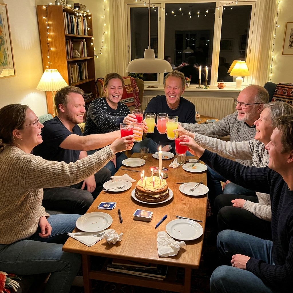 Musikbingo zum Geburtstag